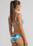 PP ALOHA PALMS PLUNGE UNDERWIRE TOP